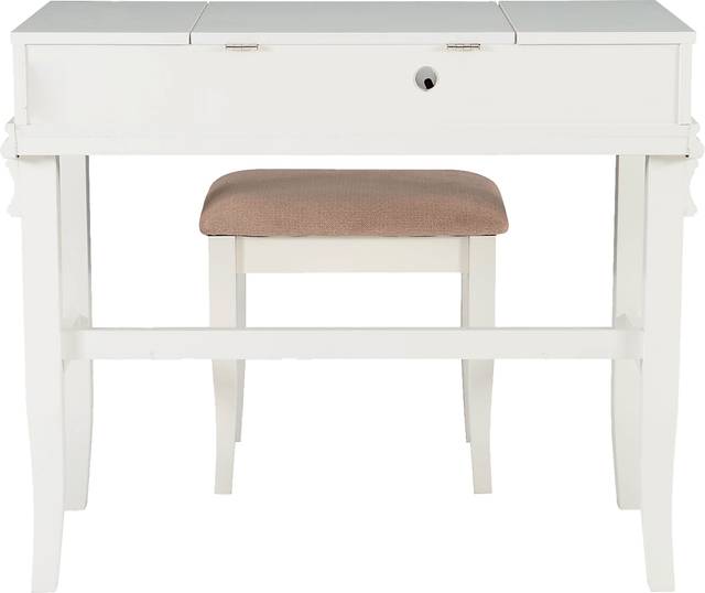 Alline White Vanity Set - Thumbnail - Image 11