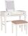 Alline White Vanity Set