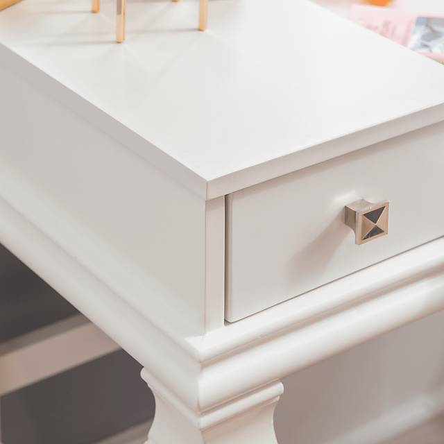 Alline White Vanity Set - Thumbnail - Image 7