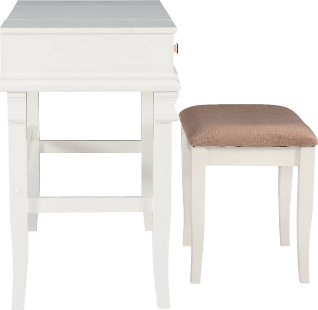Alline White Vanity Set - Thumbnail - Image 9