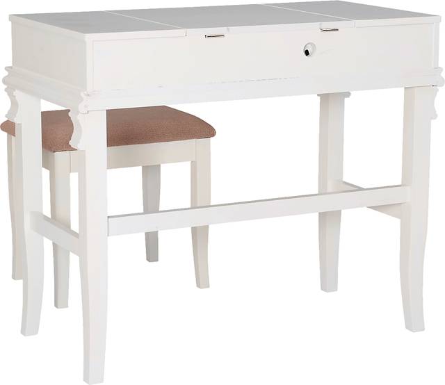 Alline White Vanity Set - Thumbnail - Image 10