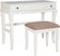 Alline White Vanity Set