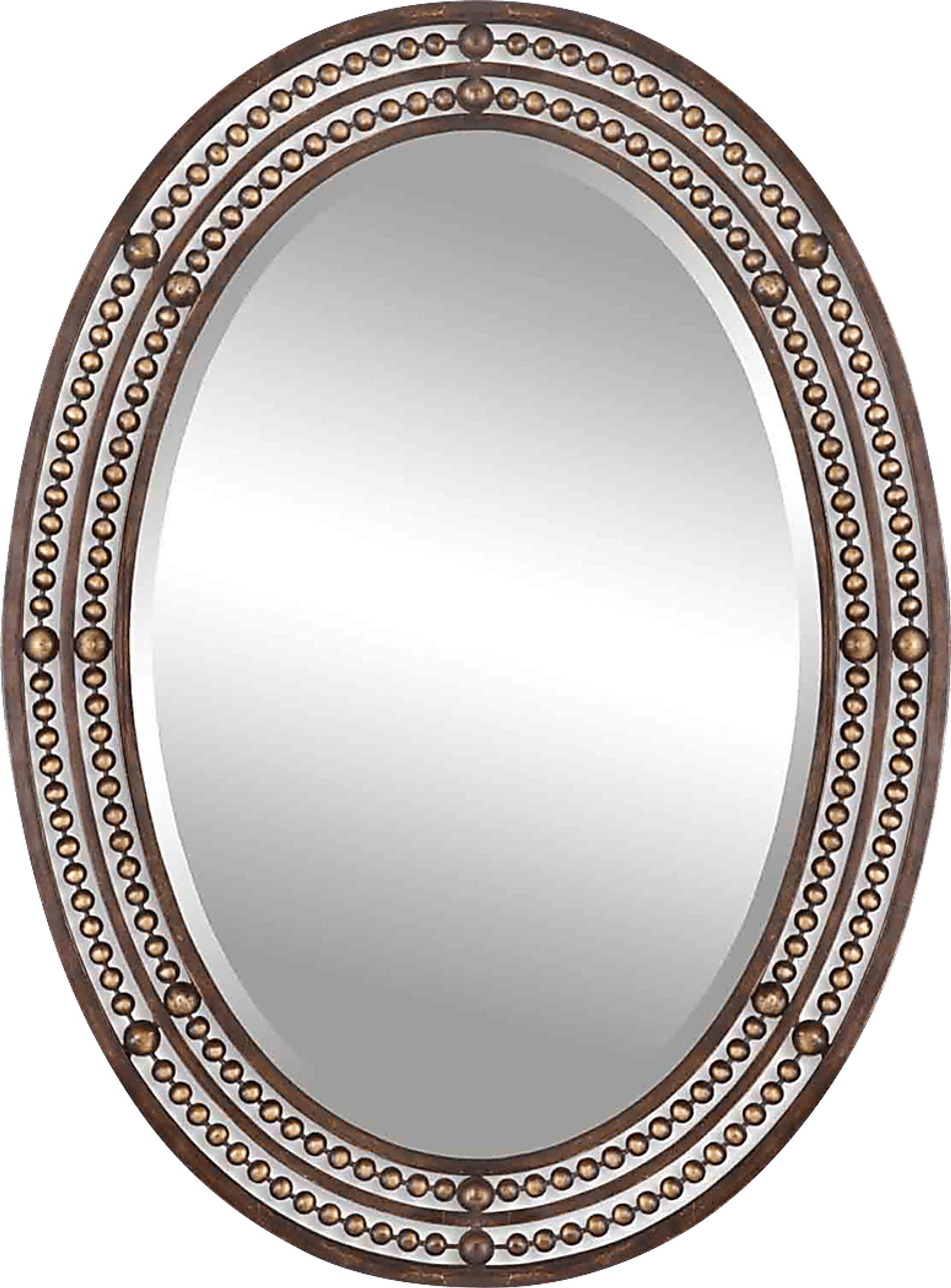 Allisanne Bronze Mirror - Image 1