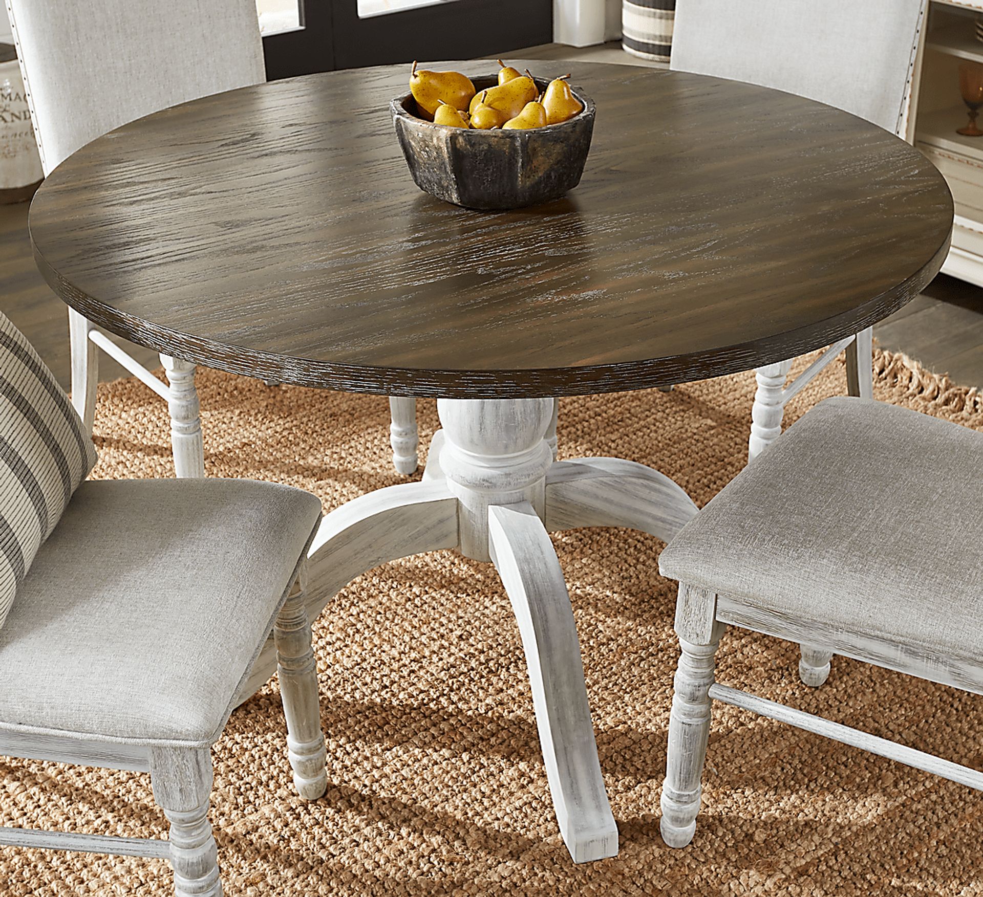Allison Ridge White Dining Table - Image 3
