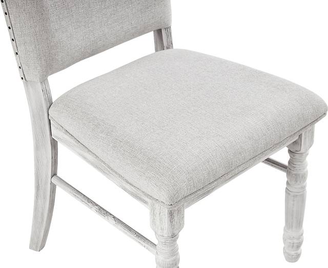 Allison Ridge White Side Chair - Thumbnail - Image 4