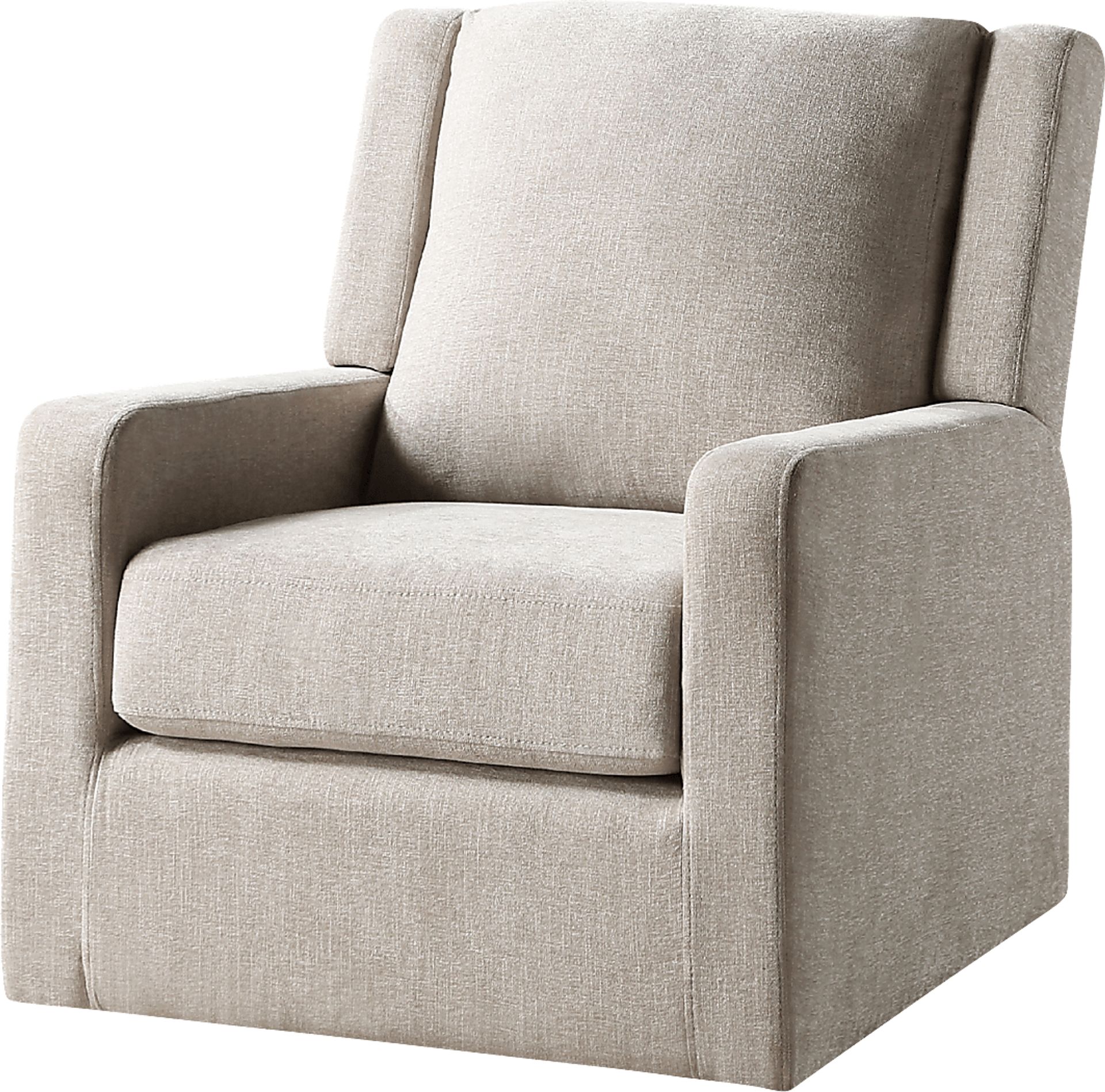 Allister Oatmeal Accent Chair - Image 1