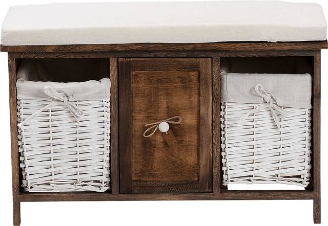 Allius Walnut Accent Bench - Thumbnail - Image 3