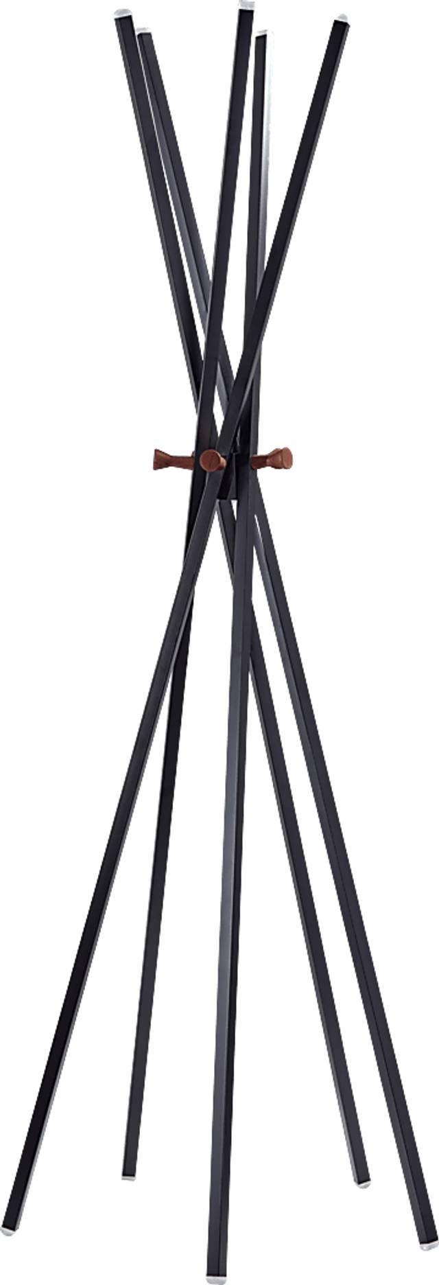 Allonby Black Coat Rack - Thumbnail - Image 2