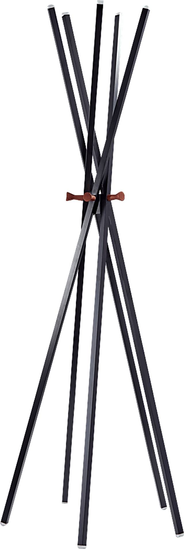 Allonby Black Coat Rack - Thumbnail - Image 1