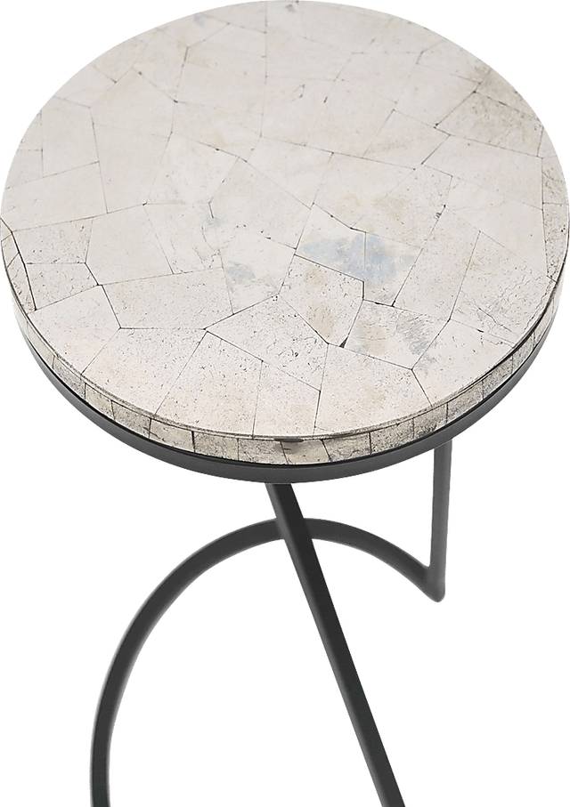 Allopex Silver End Table - Thumbnail - Image 2