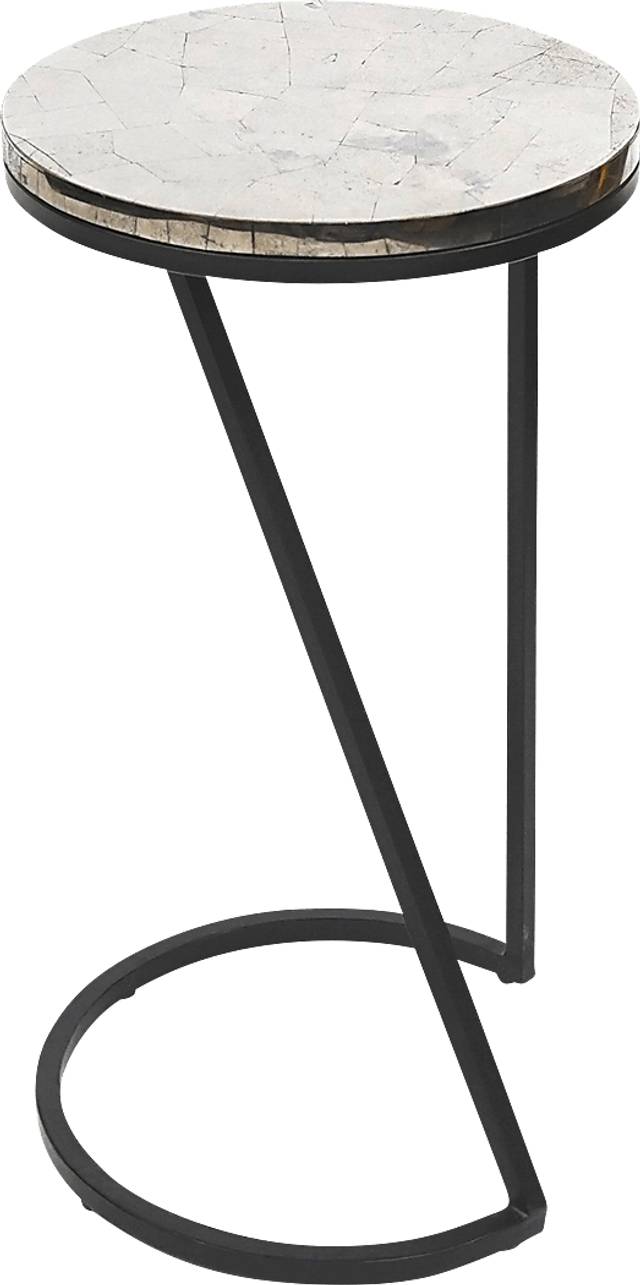 Allopex Silver End Table - Thumbnail - Image 1