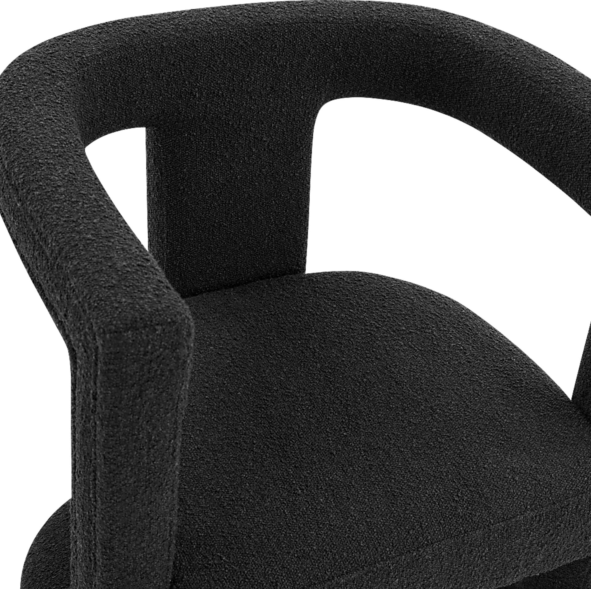Allora Ann I Black Accent Chair - Image 4