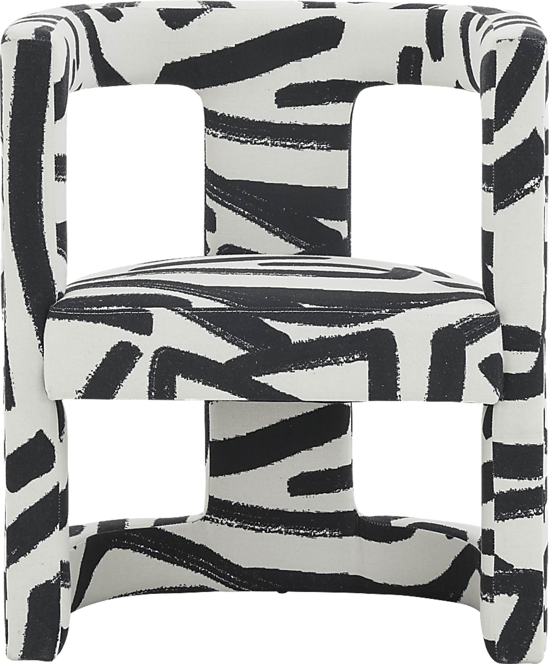 Allora Ann White Accent Chair - Image 2