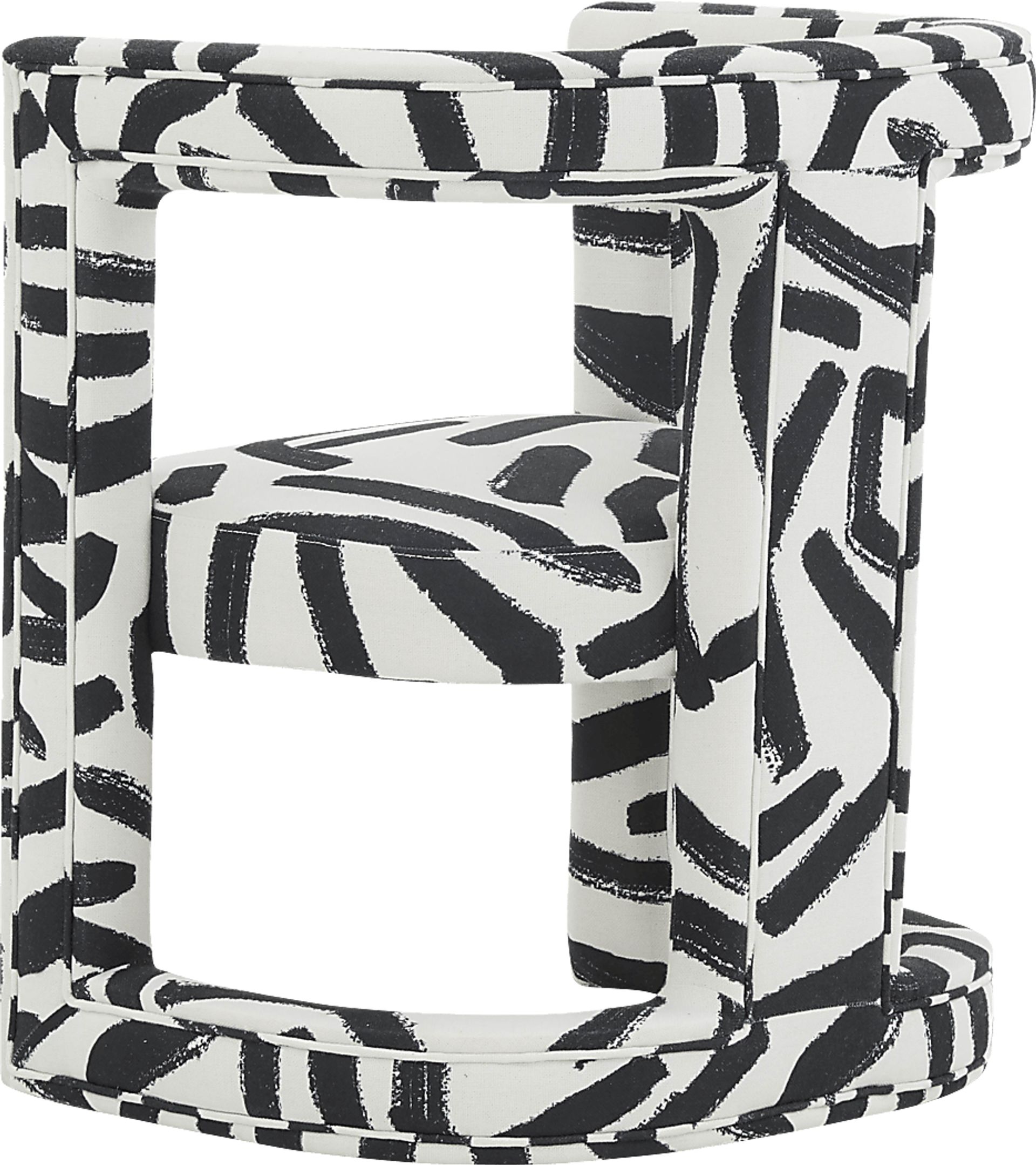Allora Ann White Accent Chair - Image 3