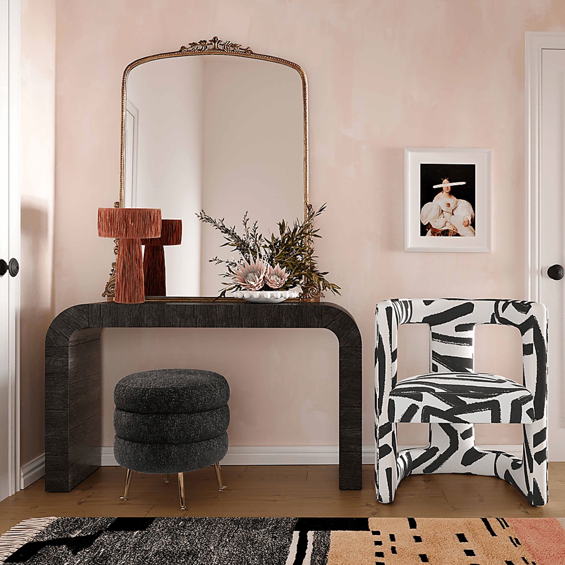 Allora Ann White Accent Chair - Image 6