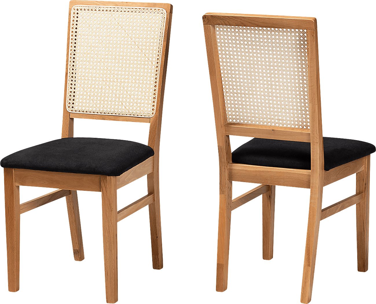 Allred Brown Dining Chair, Set of 2