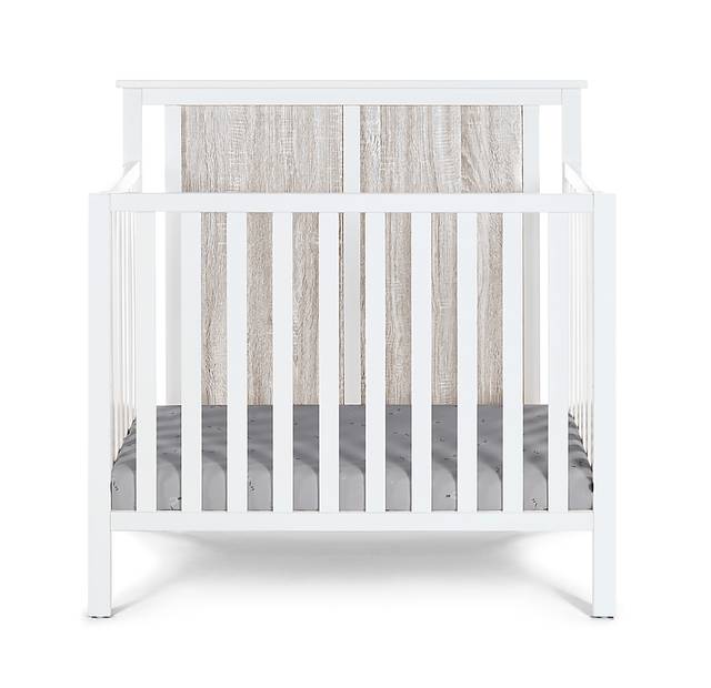 Kids Allsky White Crib with Mattress Pad - Thumbnail - Image 2