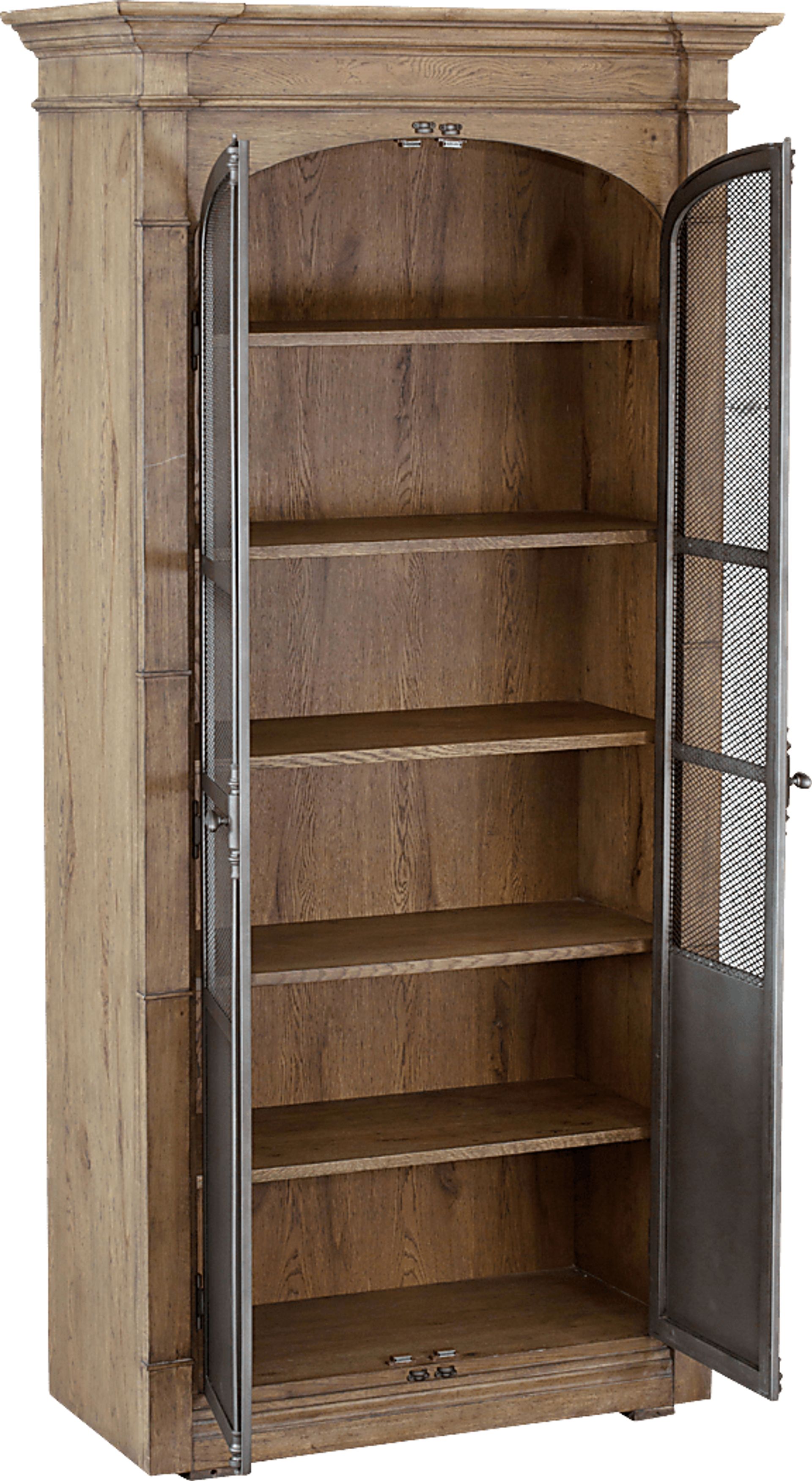 Allstone Brown Bar Cabinet - Image 3