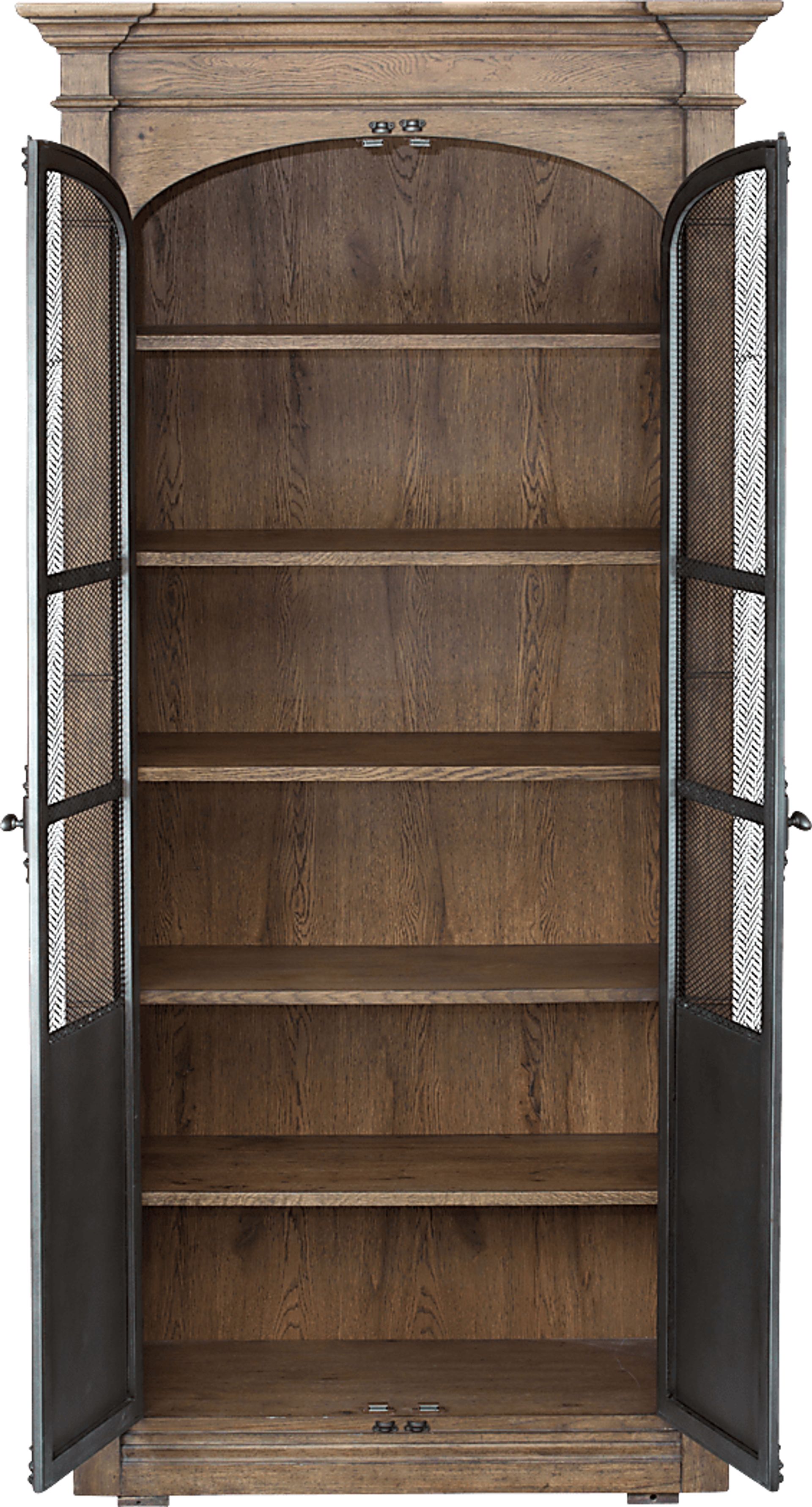 Allstone Brown Bar Cabinet - Image 4