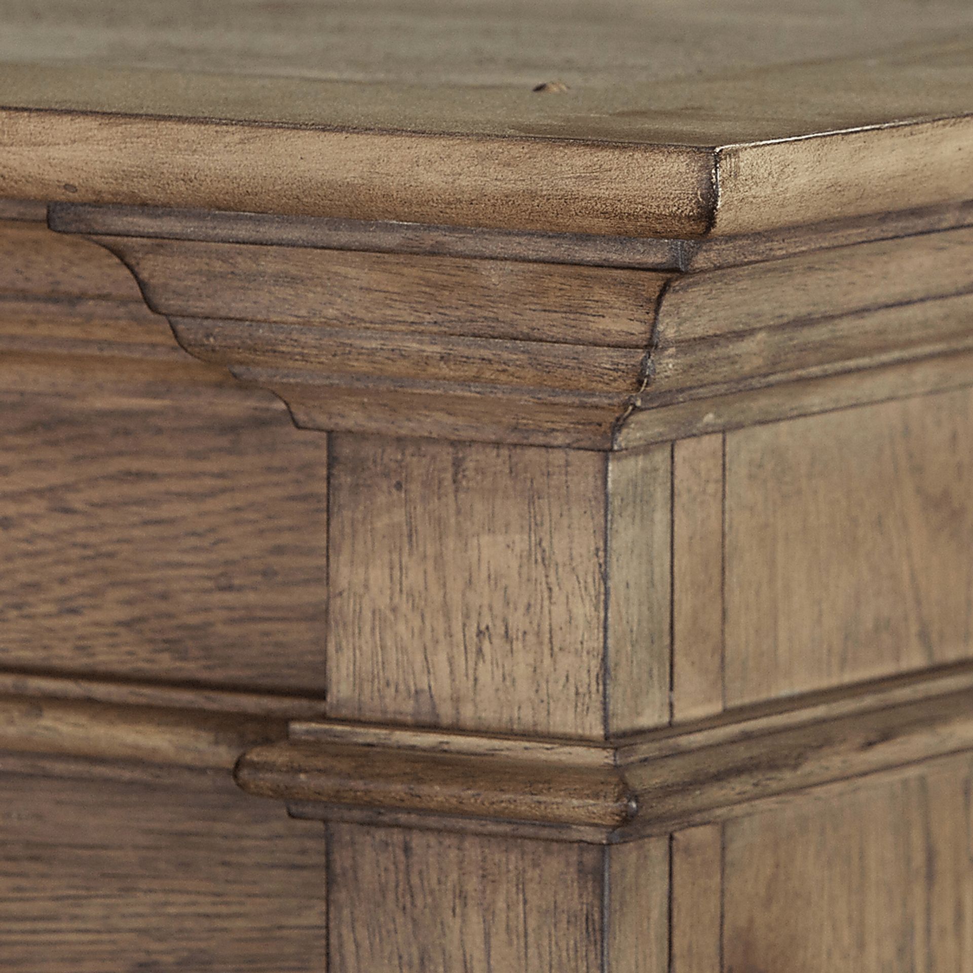 Allstone Brown Bar Cabinet - Image 5