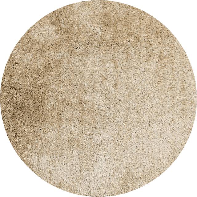 Allure Beige 8'2 Round Rug - Thumbnail - Image 1