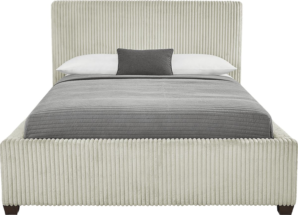Allure Gray 3 Pc King Upholstered Bed | Rooms to Go