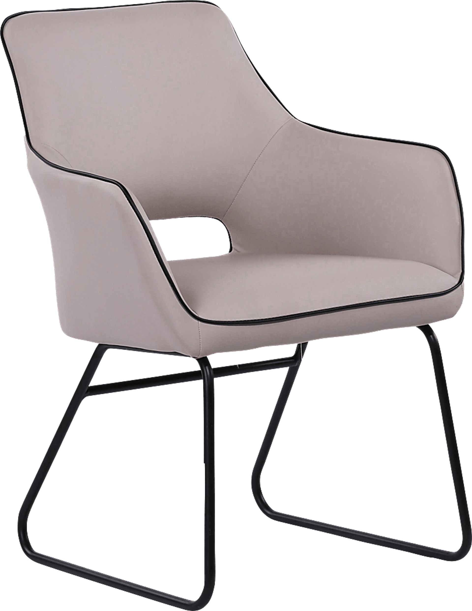 Allured Cream Accent Chair - Image 1