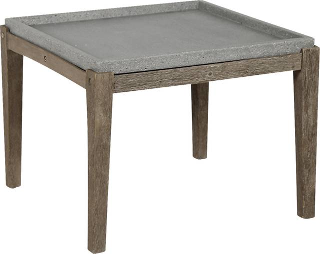 Alluvion Gray End Table - Thumbnail - Image 1