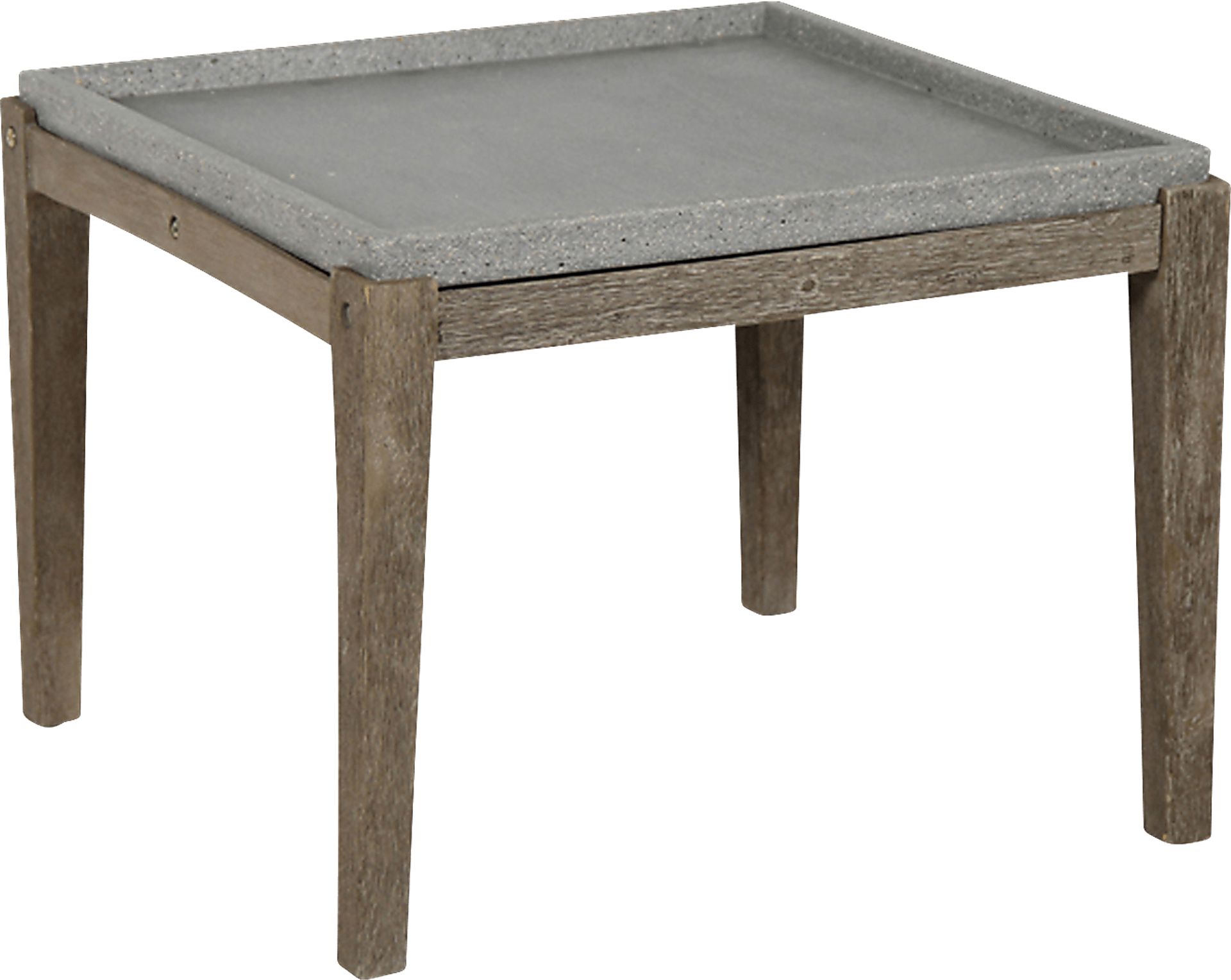 Alluvion Gray End Table - Image 1