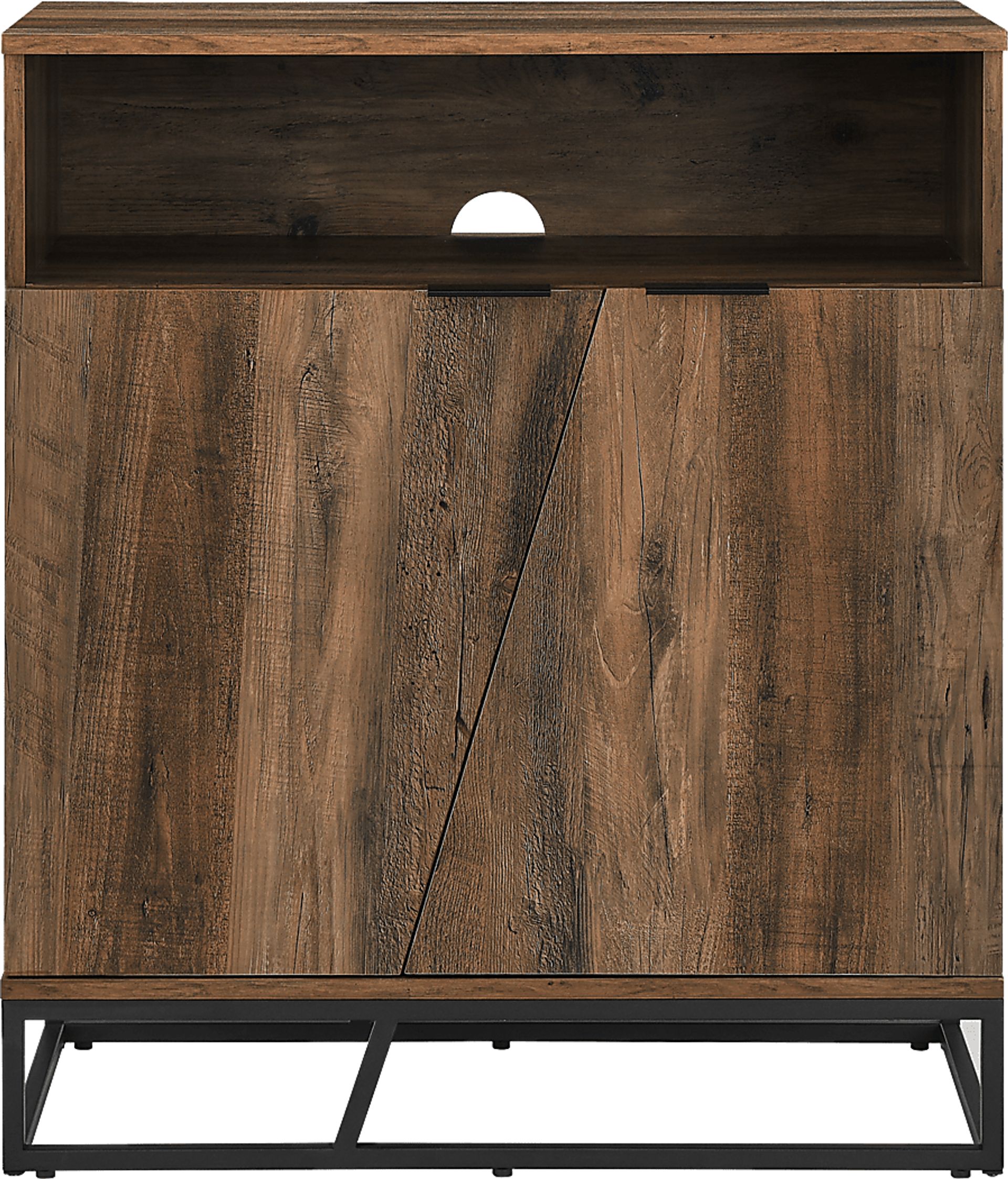 Allwood Brown Accent Cabinet - Image 2