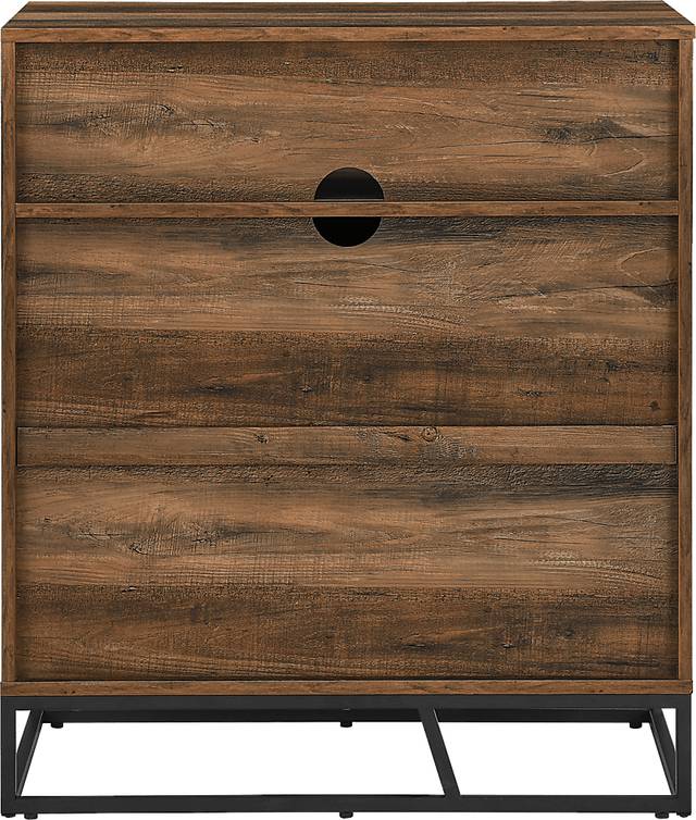 Allwood Brown Accent Cabinet - Thumbnail - Image 3