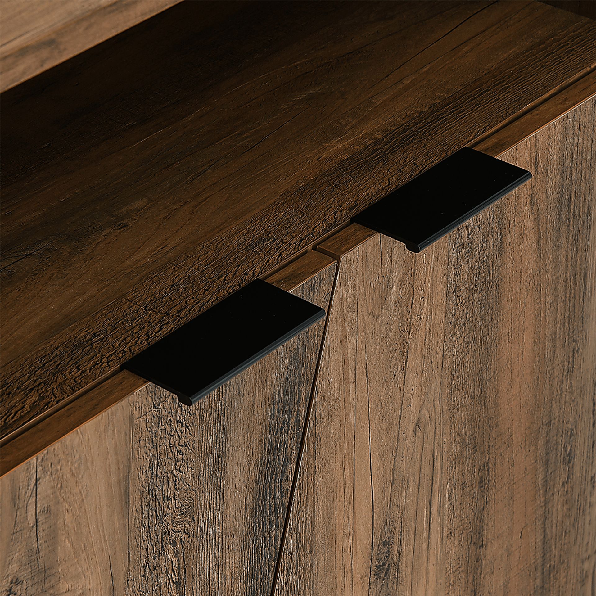 Allwood Brown Accent Cabinet - Image 4