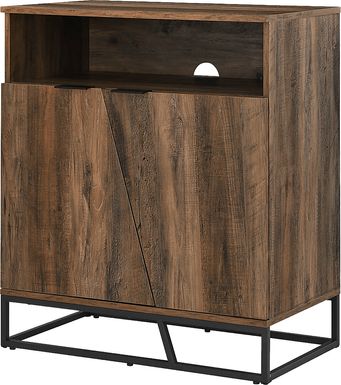 Allwood Brown Accent Cabinet