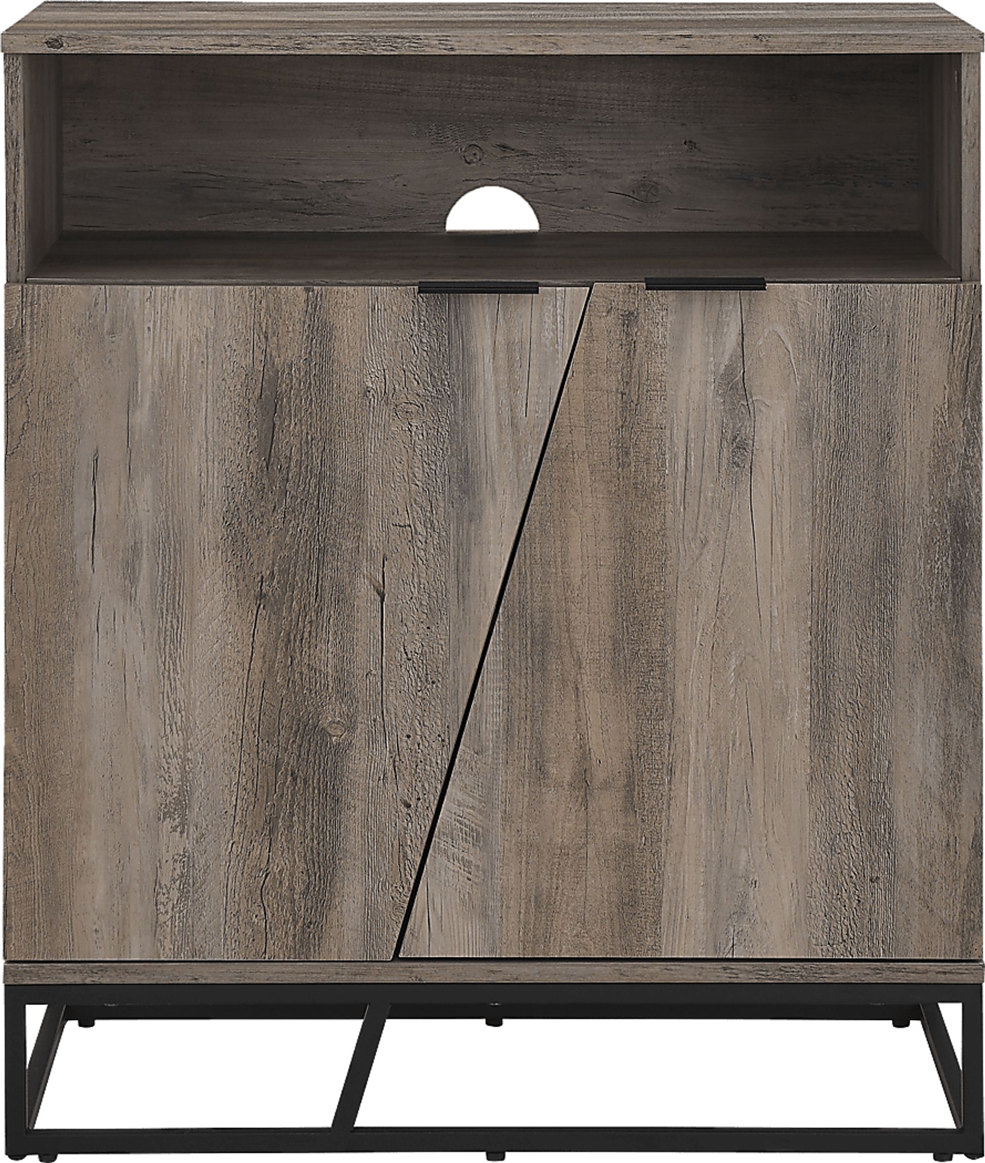 Allwood Gray Accent Cabinet - Image 2
