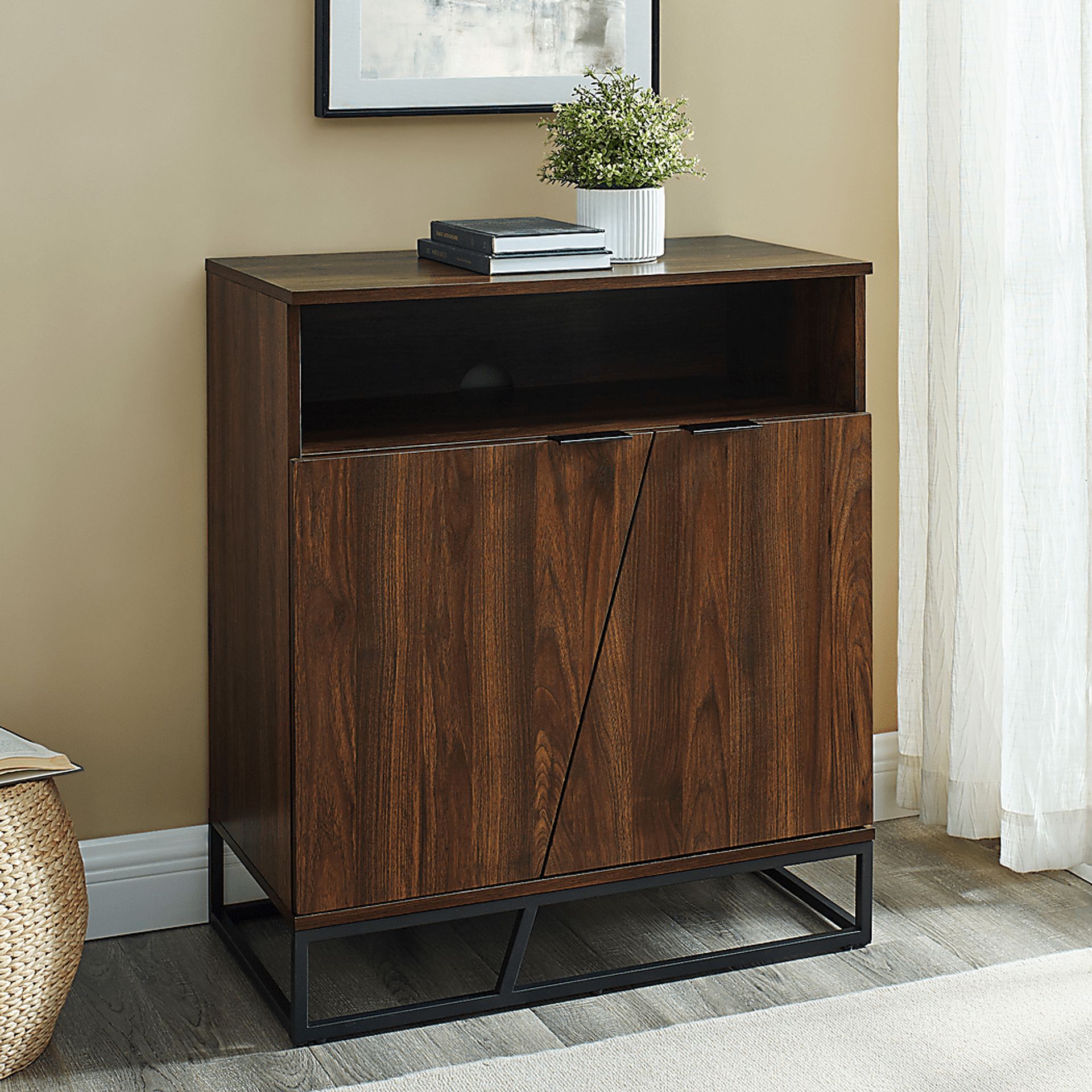 Allwood Walnut Accent Cabinet - Image 5