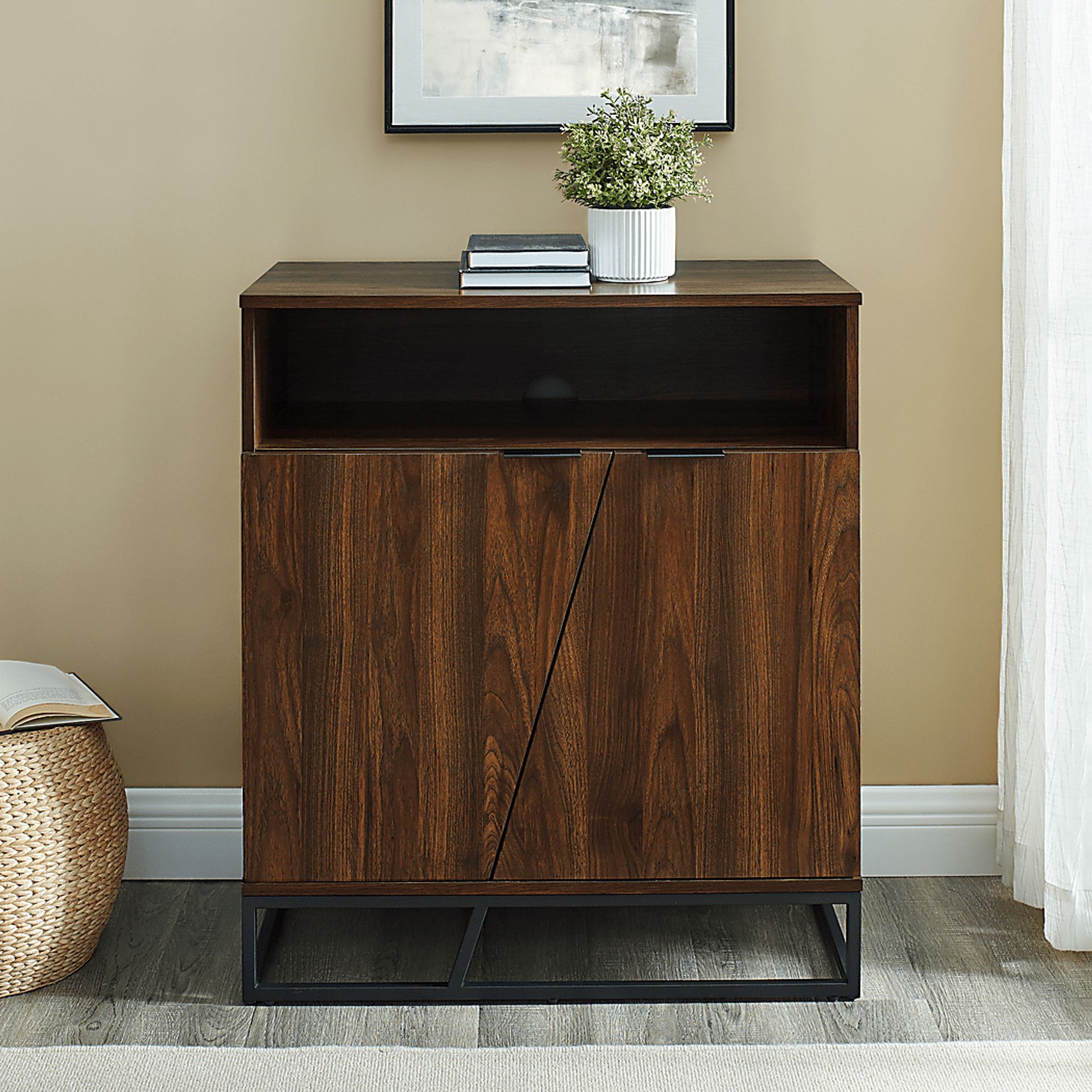 Allwood Walnut Accent Cabinet - Image 6