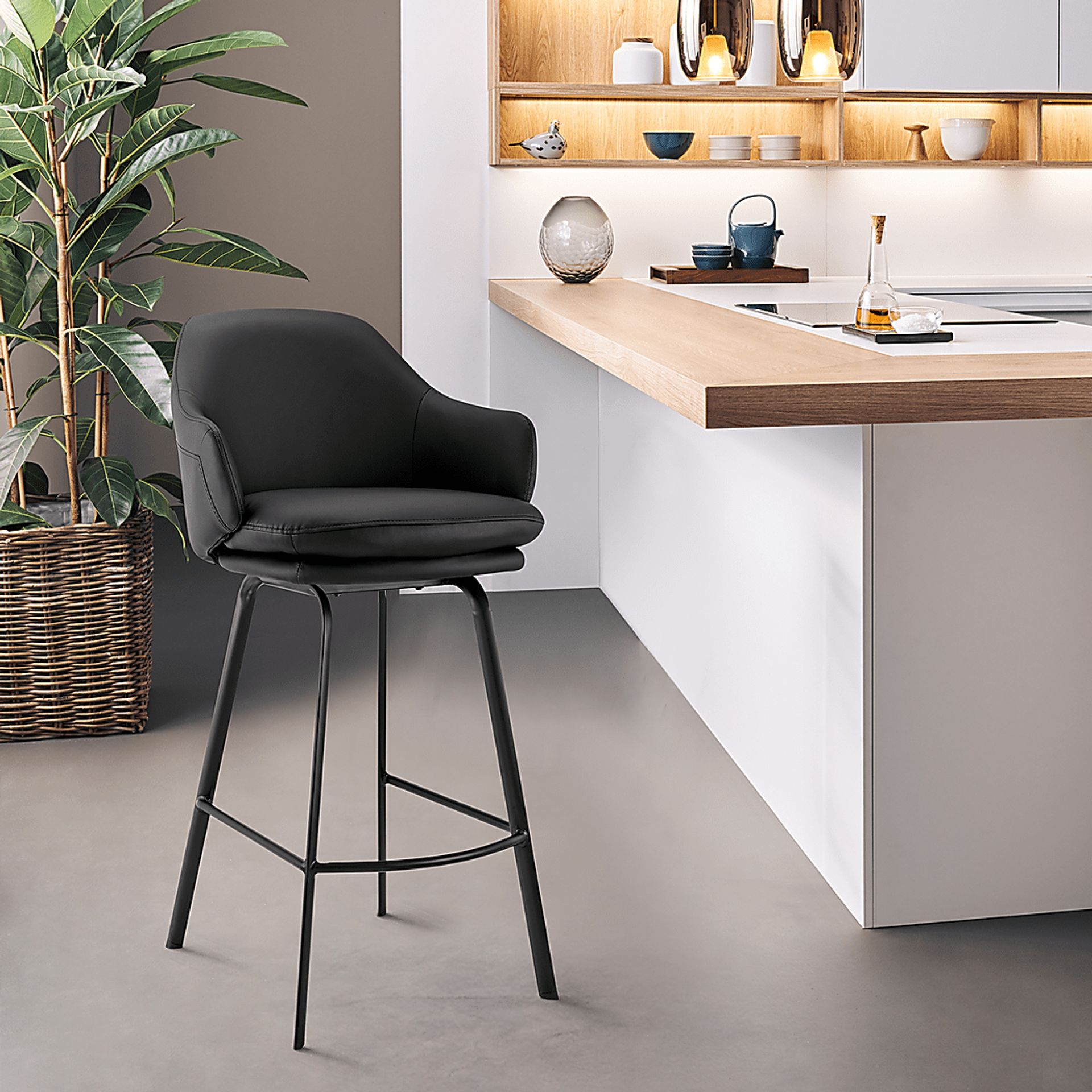 Allyan Black Counter Height Stool - Image 8