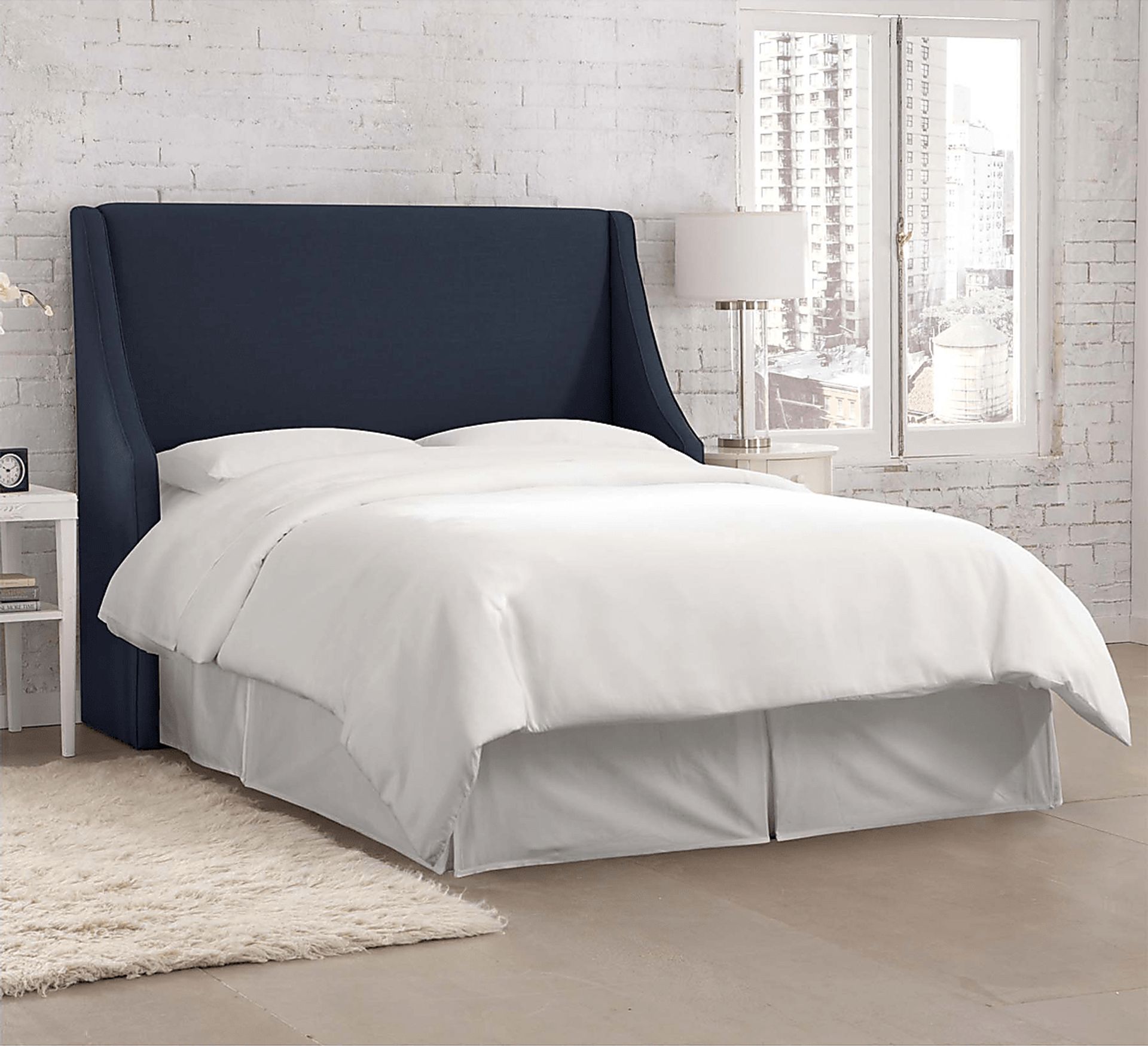Allyena Navy Twin Headboard - Image 5