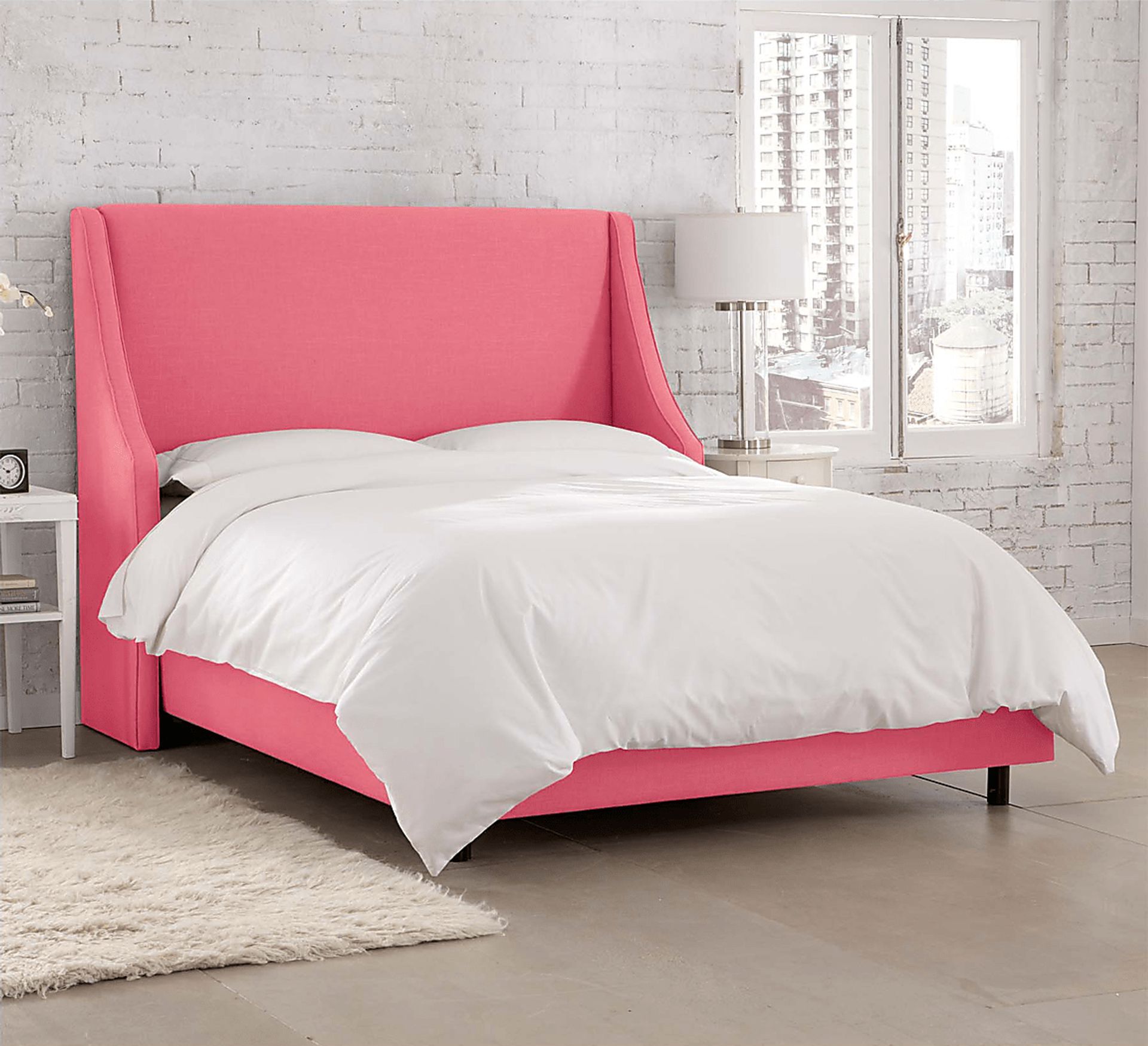 Allyena Pink King Bed - Image 5