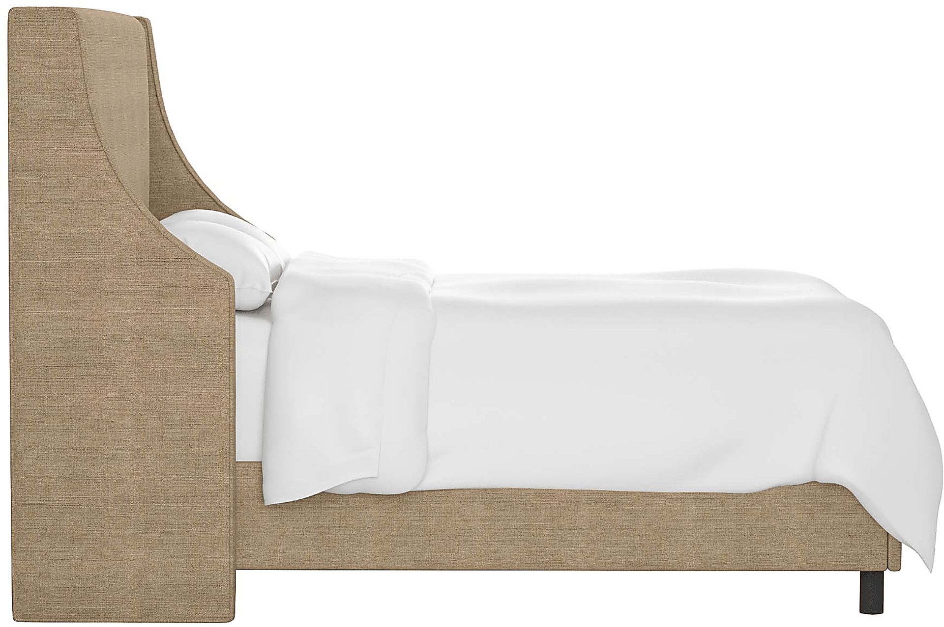 Allyena Sand Queen Bed - Image 3