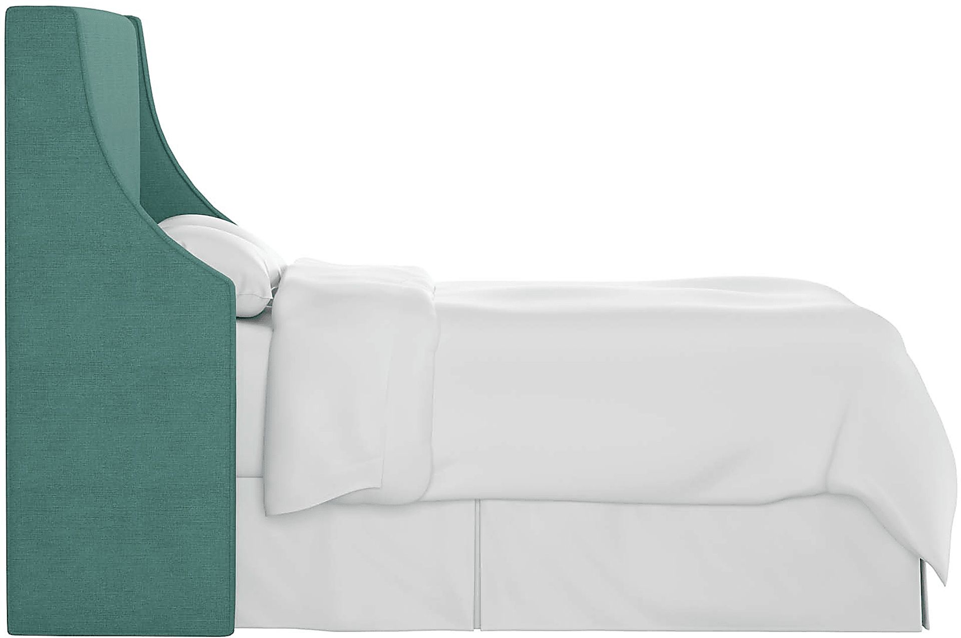Allyena Teal King Headboard - Image 3