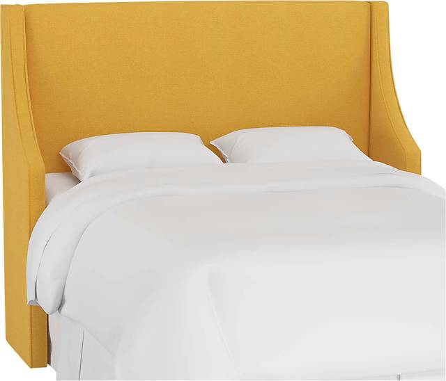 Allyena Yellow Queen Headboard - Thumbnail - Image 1
