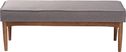 Allyson Gray Accent Bench
