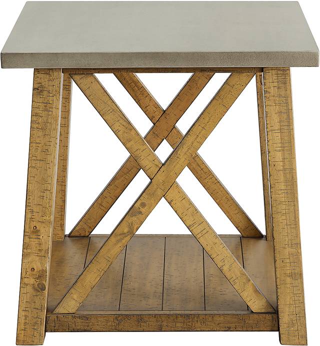 Allyson Natural End Table - Thumbnail - Image 3