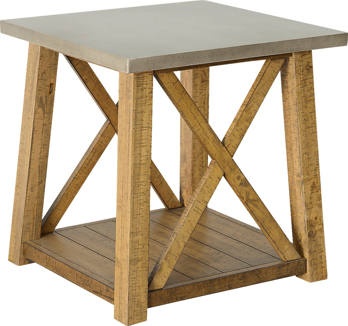 Allyson Natural Light Wood End Table Rooms To Go