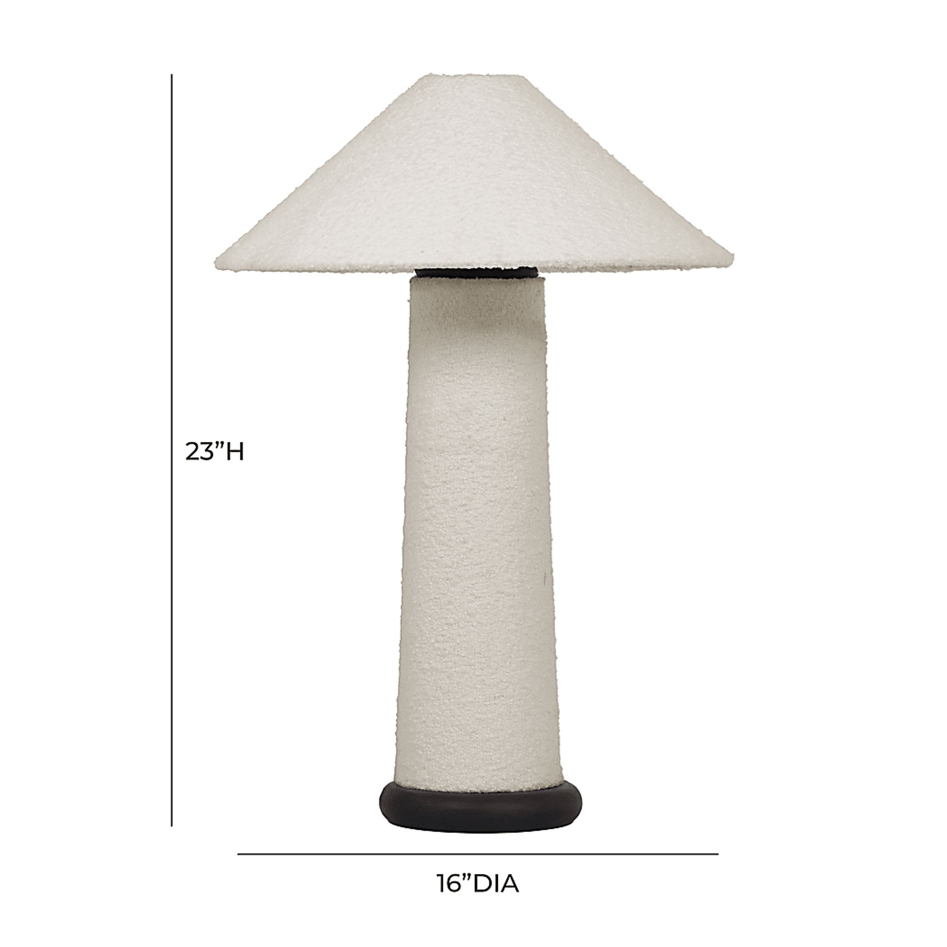 Alma Drive White Lamp - Image 3