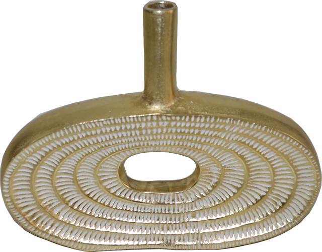 Almadin Gold 10 in. Vase - Thumbnail - Image 1