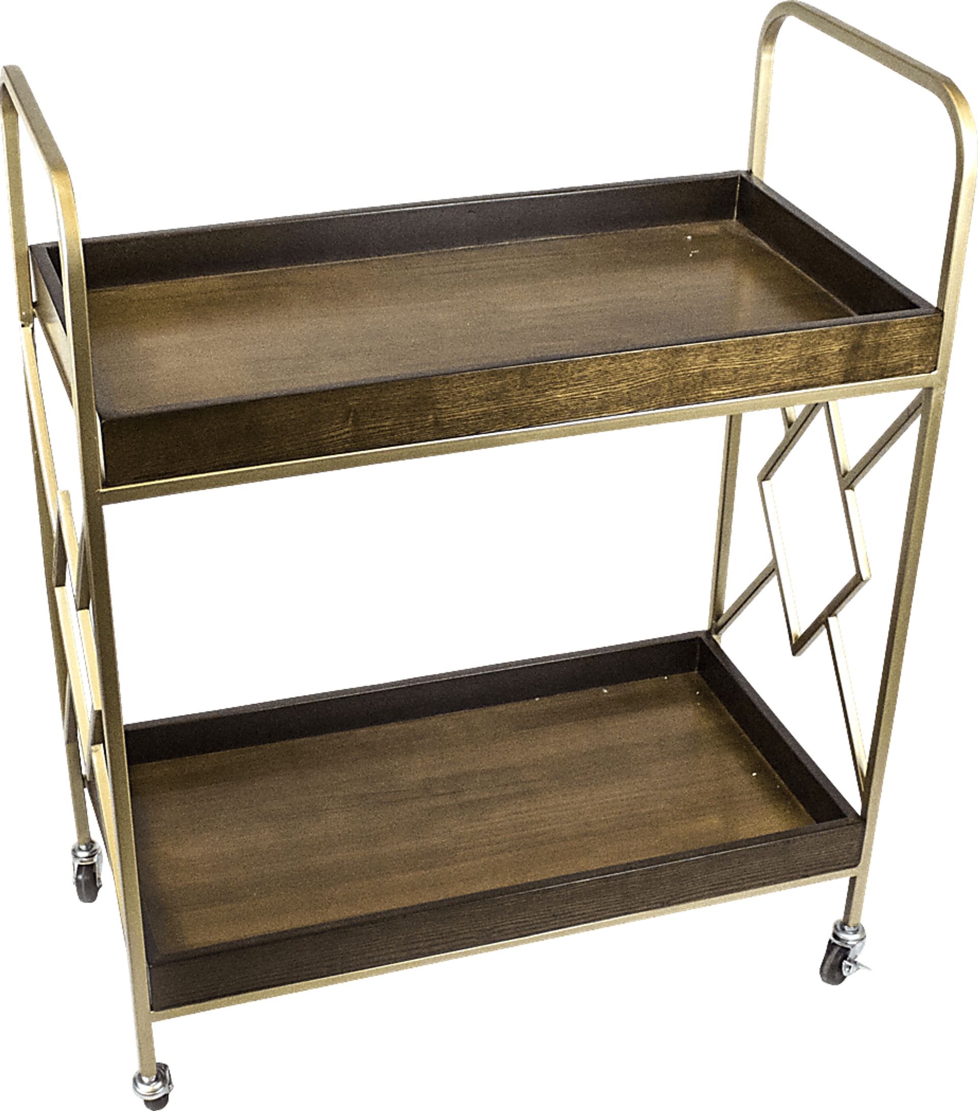 Almador Brown Bar Cart - Image 1