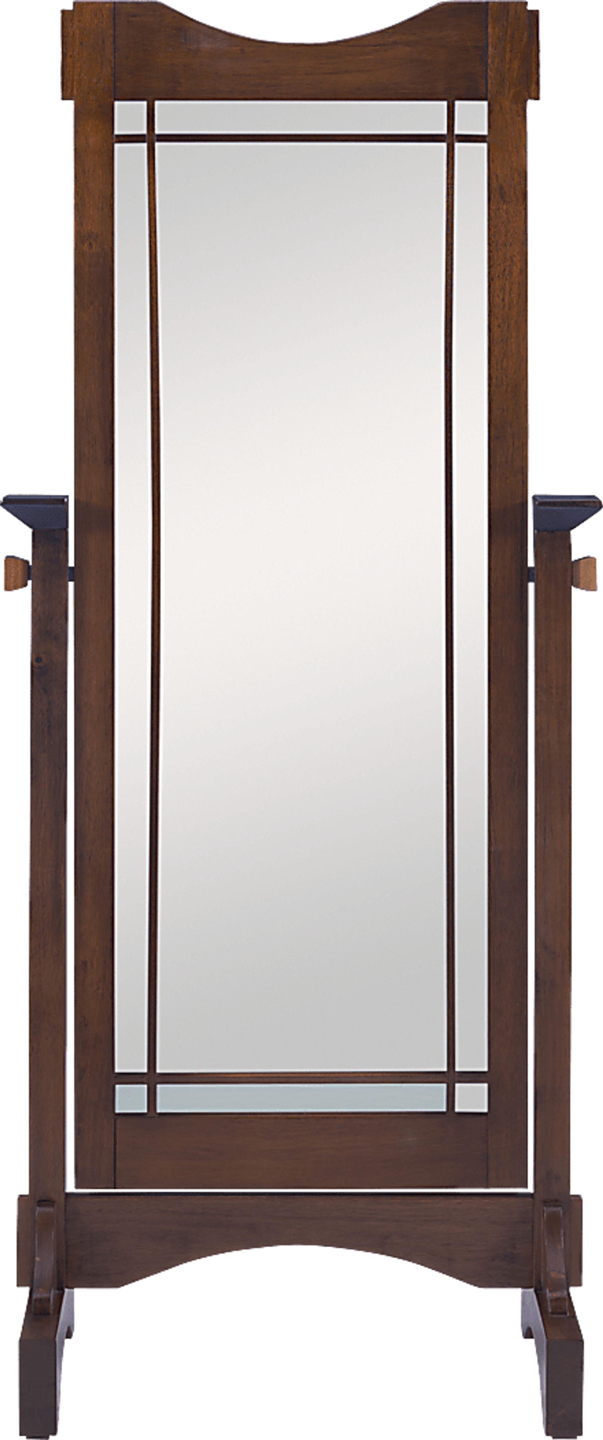 Almanzor Brown Cheval Mirror - Image 4