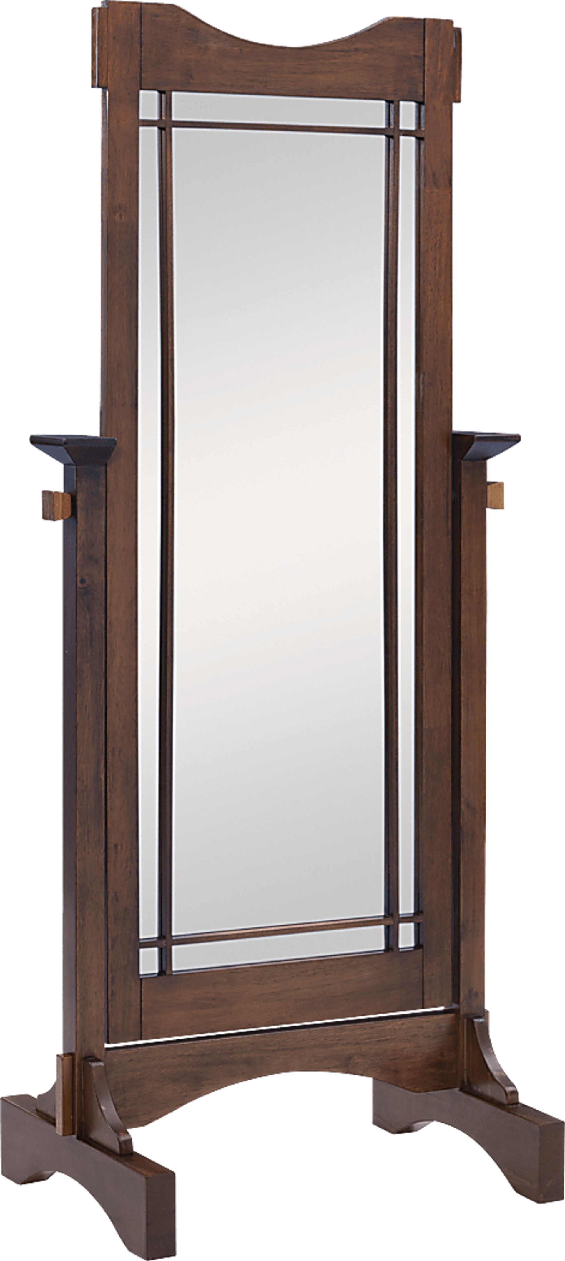 Almanzor Brown Cheval Mirror - Image 1